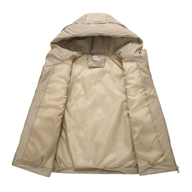 Sylvie longline hooded quilted gilet – image 5