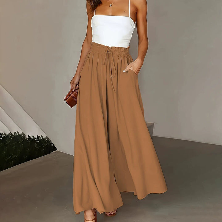 Jocasta high waisted tailored wide leg trousers – image 18
