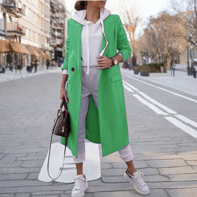 Briallen hooded trench coat – image 3