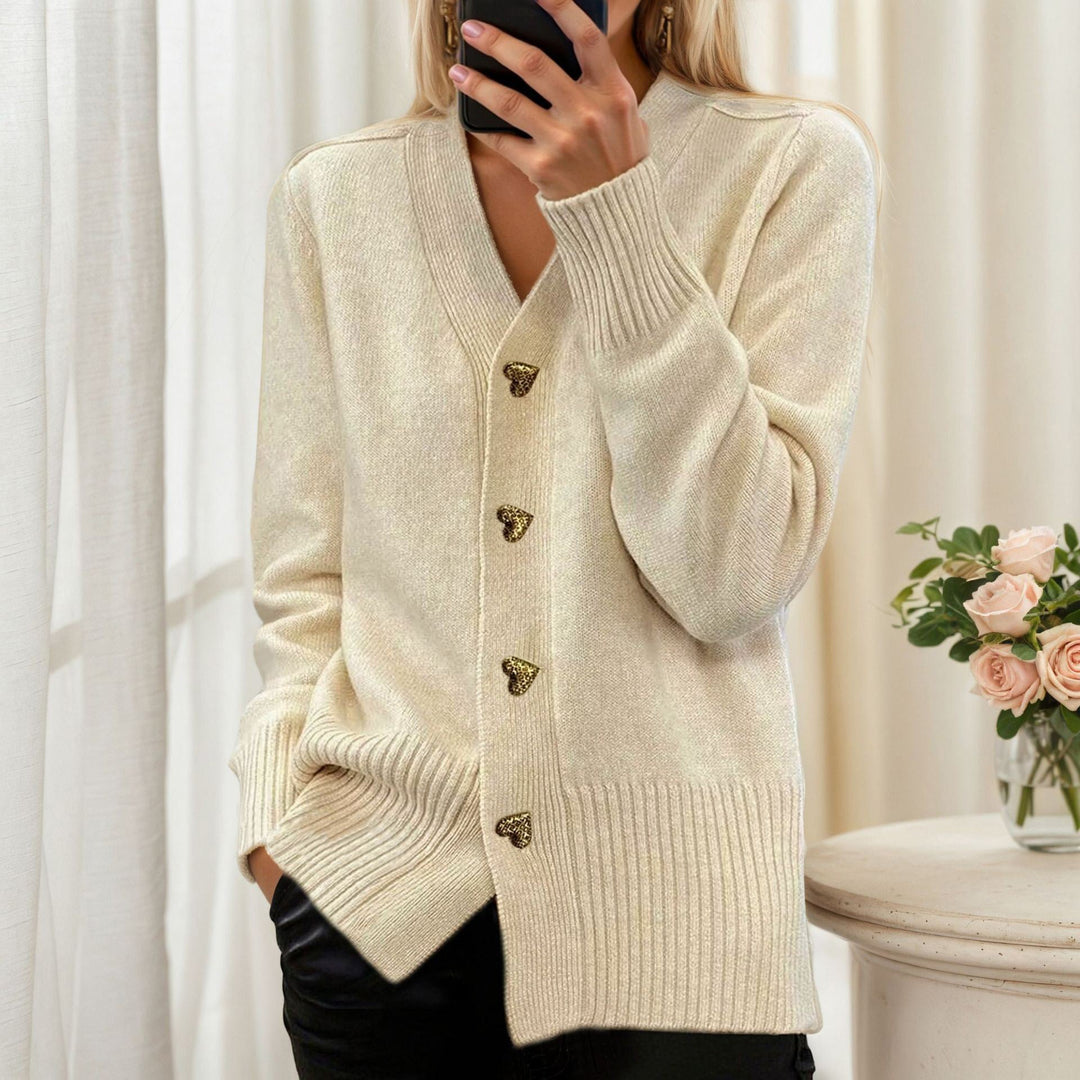 Rosalind heart button cardigan – image 8