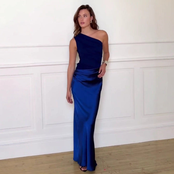 Isabeau one shoulder maxi dress – image 7