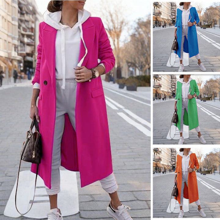 Briallen hooded trench coat