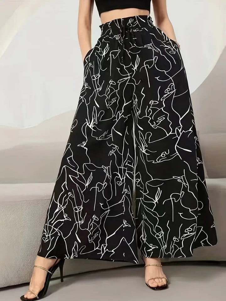 Beatrice wide leg trousers – image 4