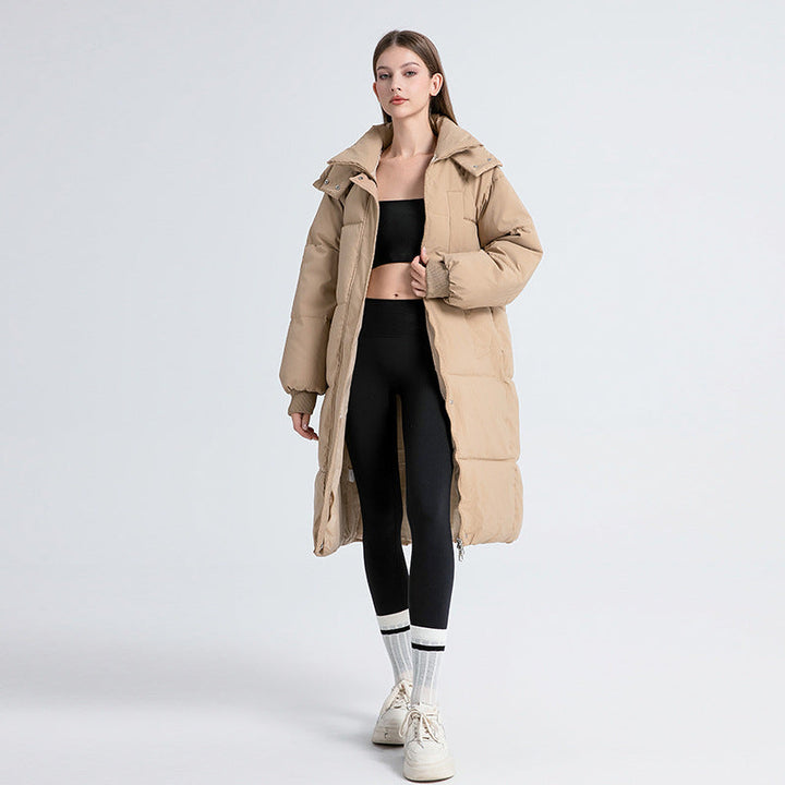 Eluned classic hooded long puffer coat – image 6