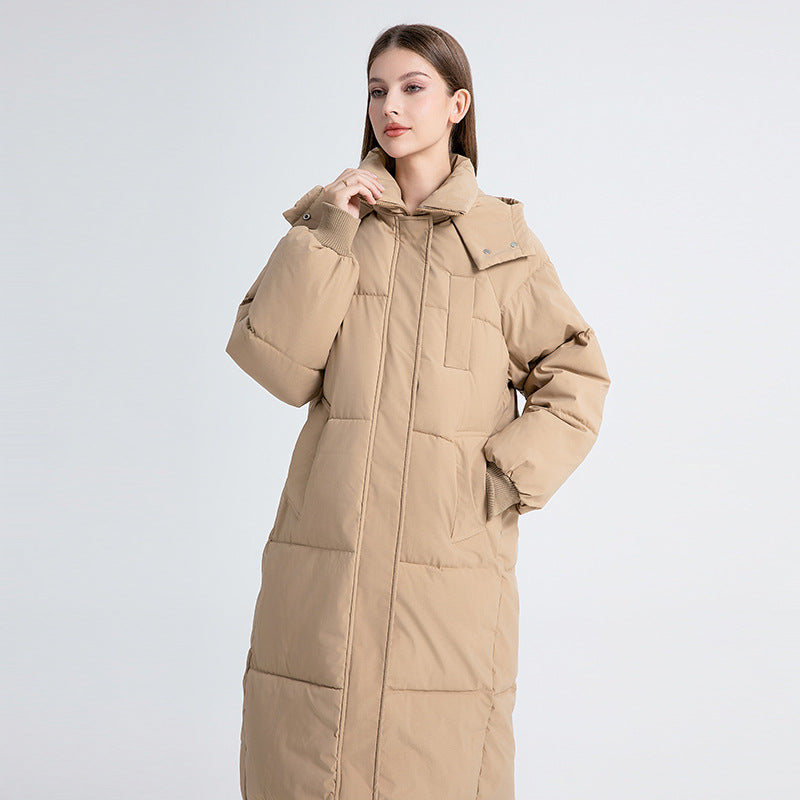 Eluned classic hooded long puffer coat – image 3