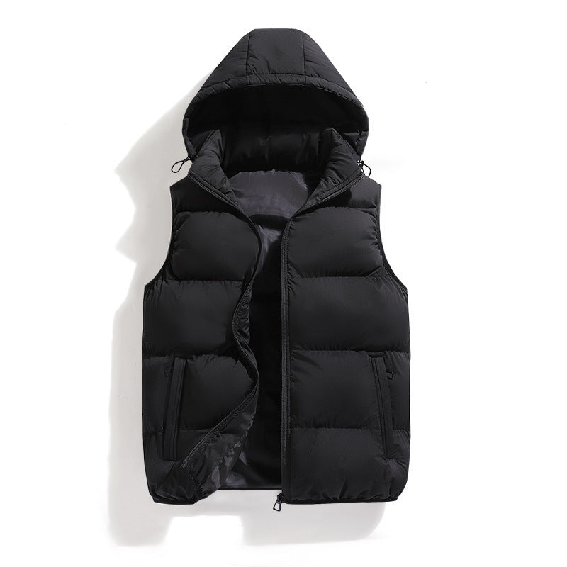 Brisa detachable hood padded gilet – image 6