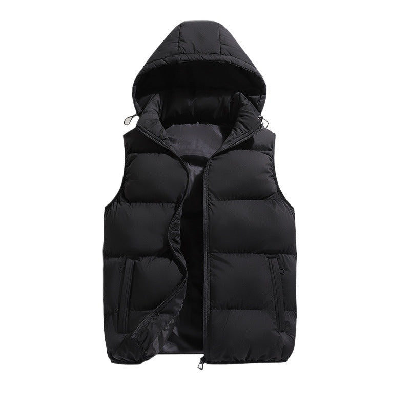 Brisa detachable hood padded gilet – image 5