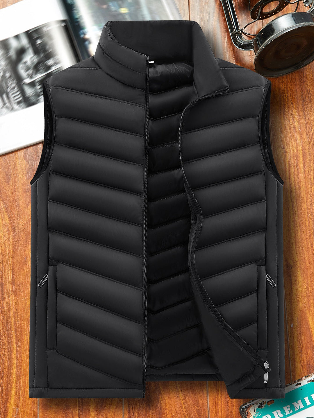 Leola lightweight quilted gilet – image 8