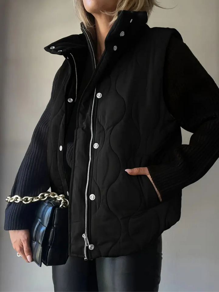 Carlotta classic quilted puffer gilet – image 7