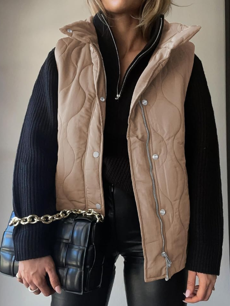 Carlotta classic quilted puffer gilet – image 6