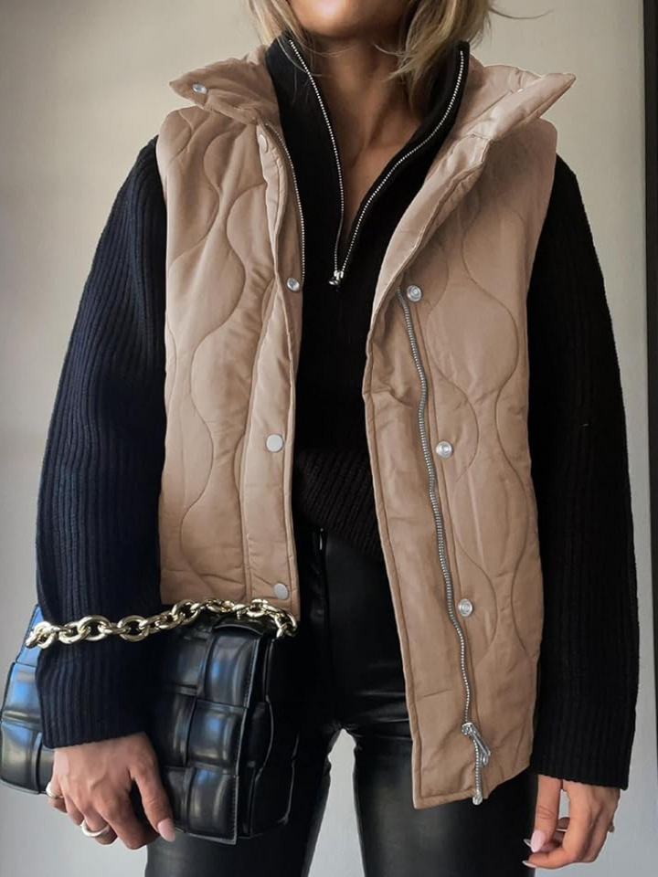 Carlotta classic quilted puffer gilet – image 6