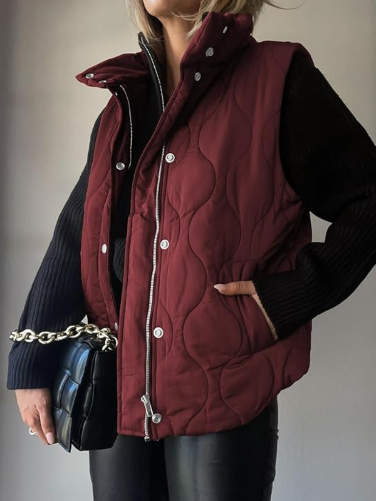 Carlotta classic quilted puffer gilet