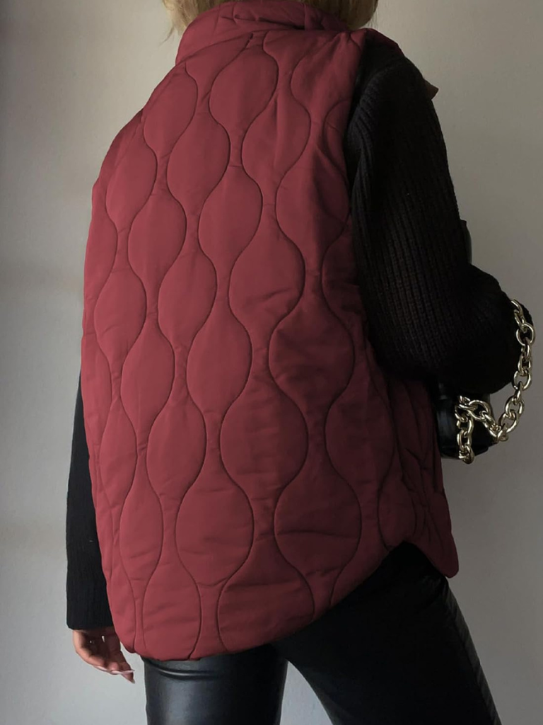 Carlotta classic quilted puffer gilet – image 3