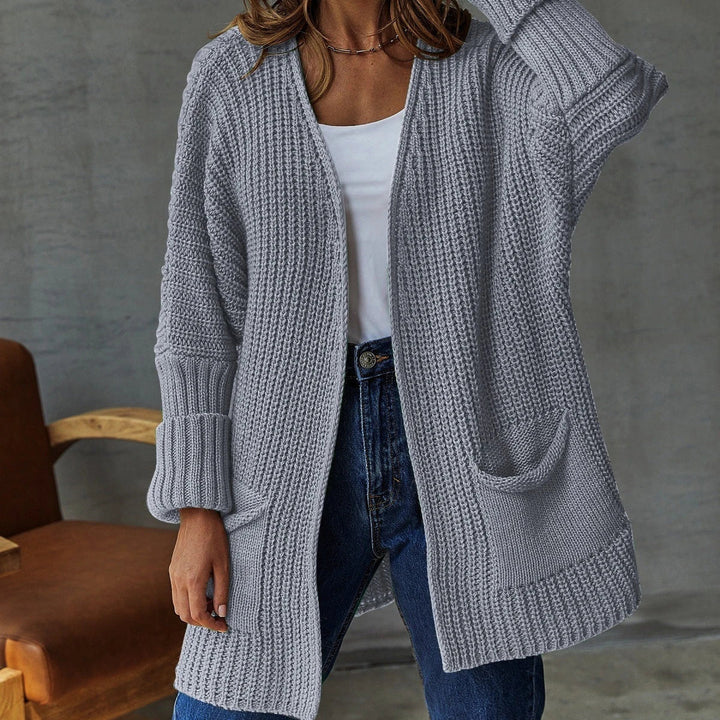 Ivy open front cardigan with pockets – image 5