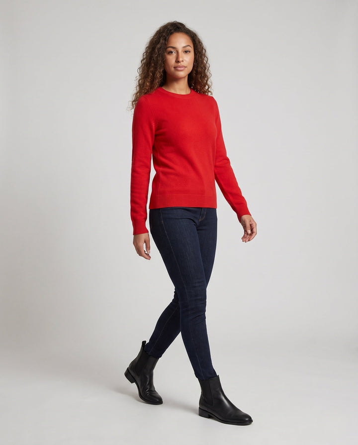 Kenna fine knit crew neck jumper