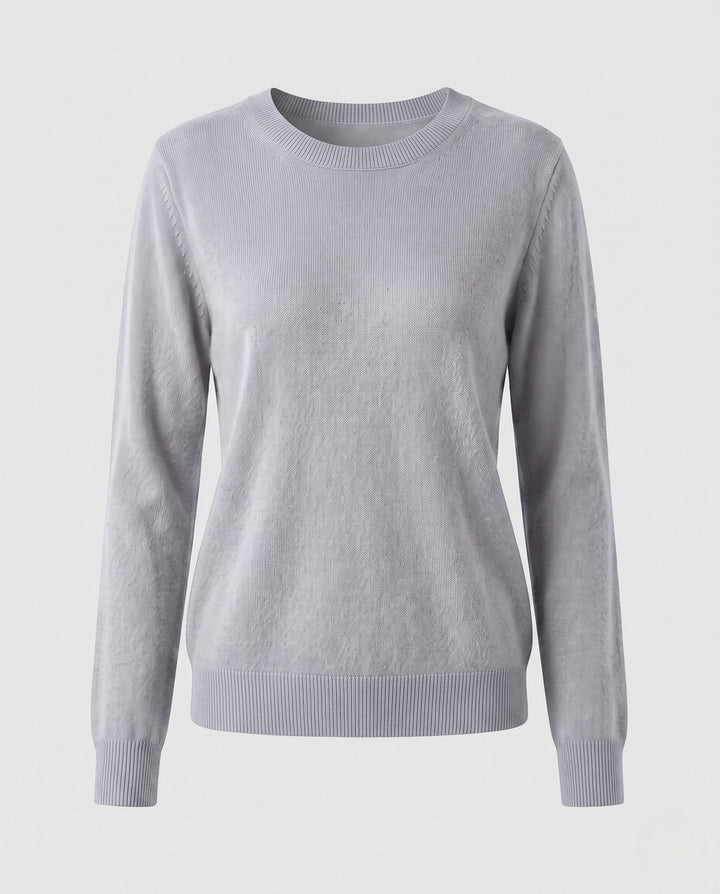 Kenna fine knit crew neck jumper – image 12
