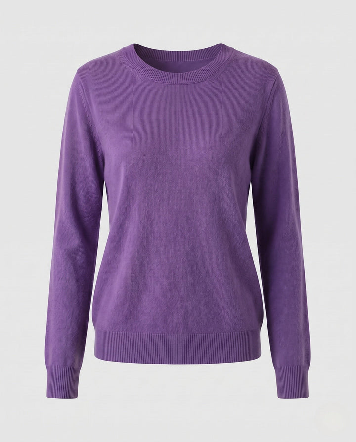 Kenna fine knit crew neck jumper – image 13