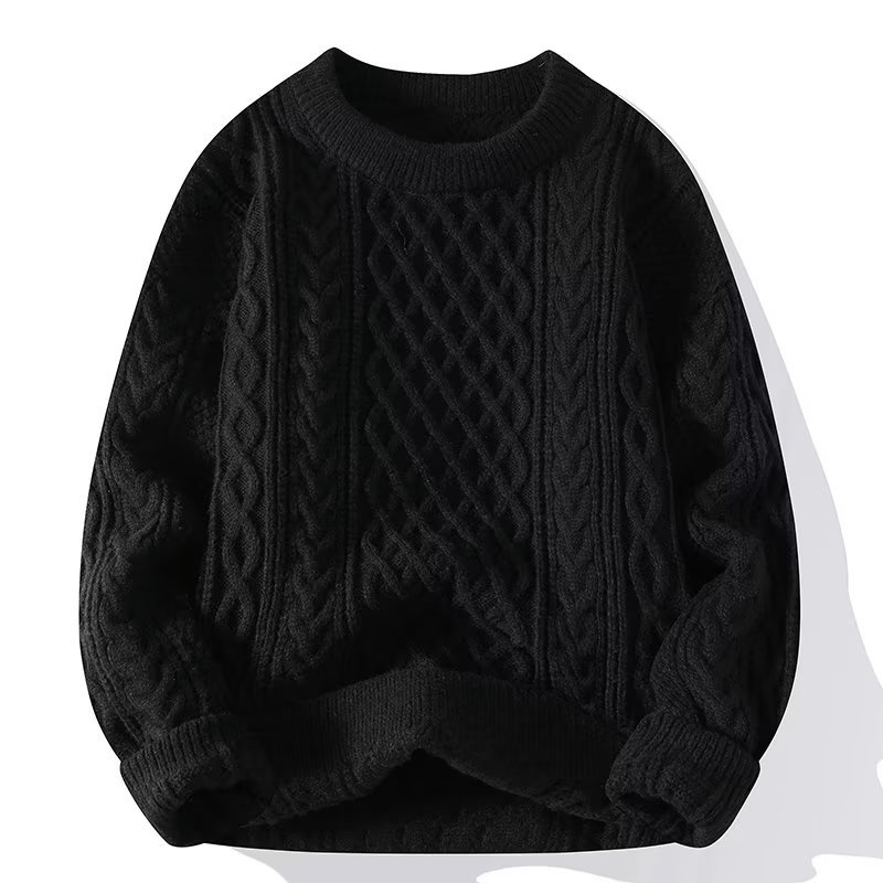 Genevieve cable knit crew neck jumper – image 2