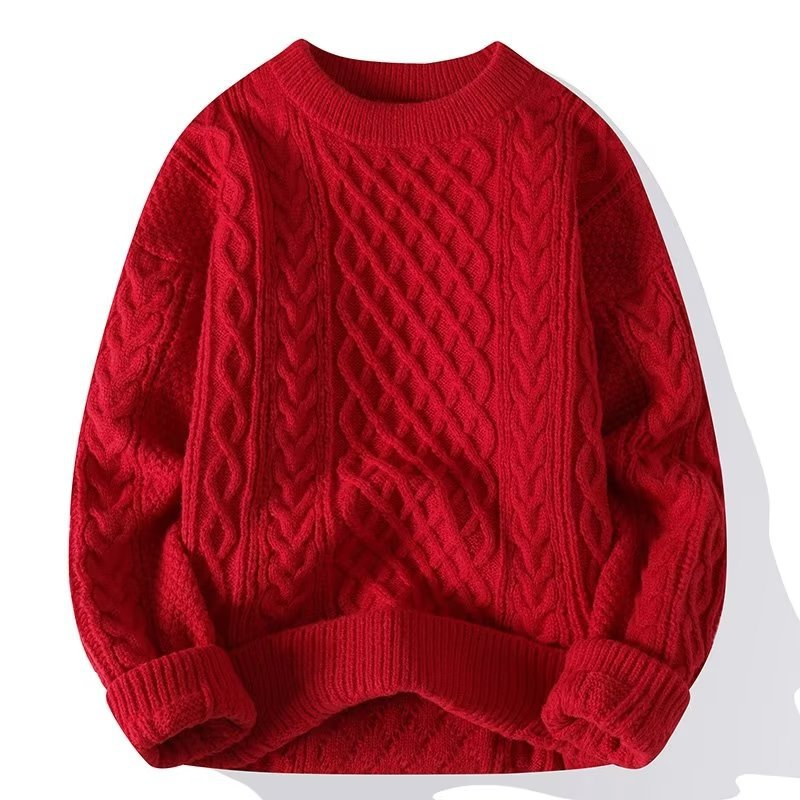 Genevieve cable knit crew neck jumper – image 5
