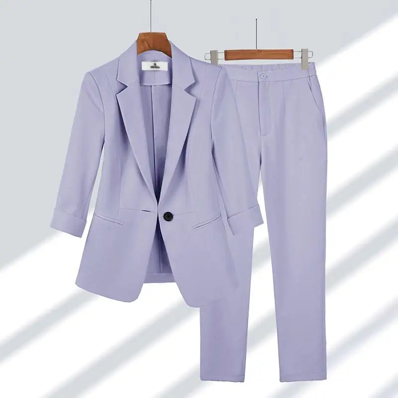 Eiluned blazer and trouser suit – image 4
