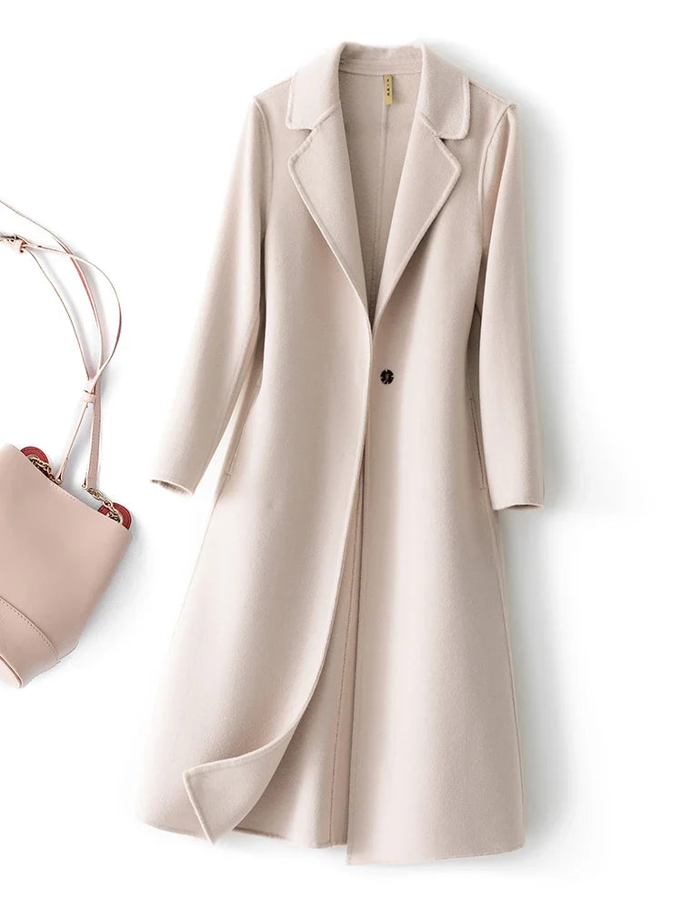 Theodora reversible pure wool coat – image 2