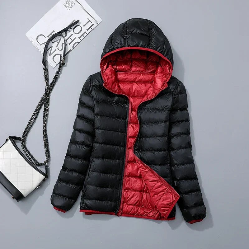 Lettie reversible quilted puffer jacket – image 2
