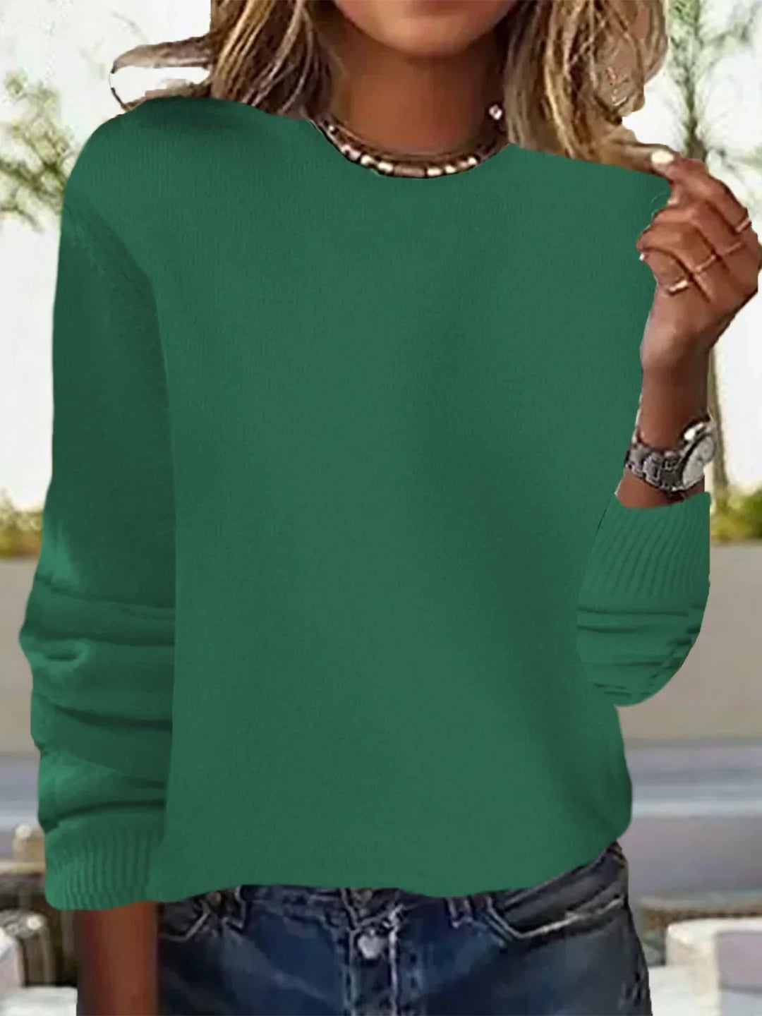 Keziah fine knit jumper – image 25