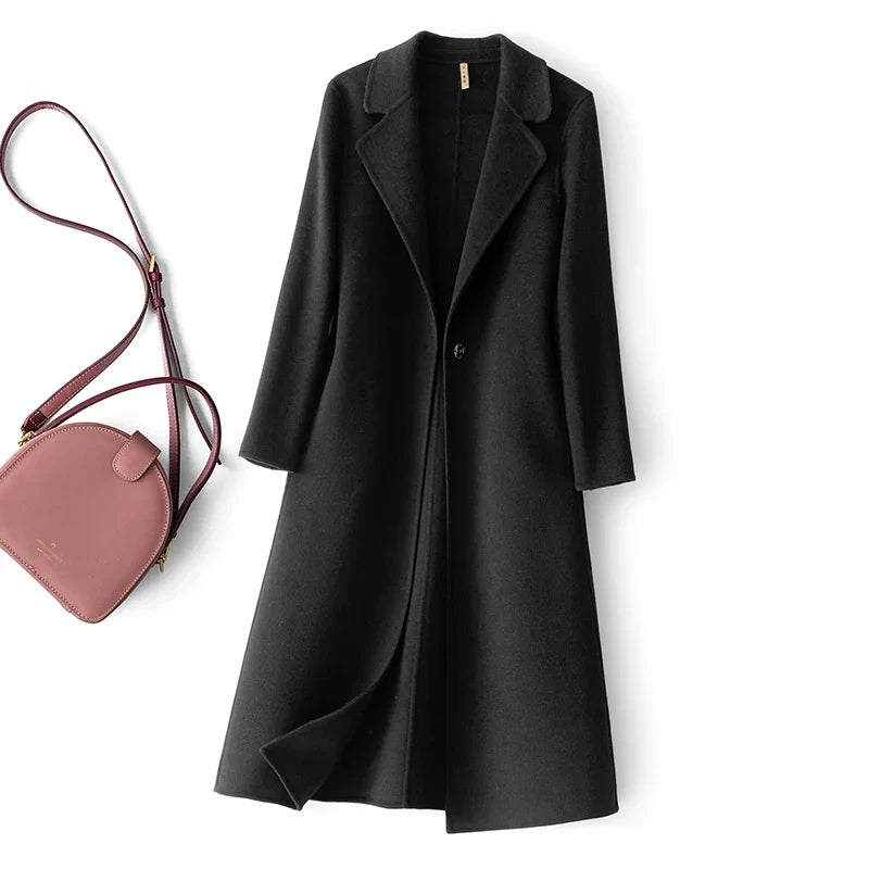 Theodora reversible pure wool coat – image 8