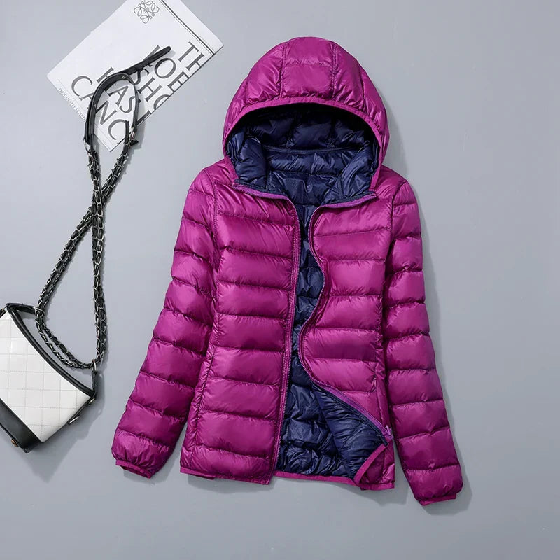Lettie reversible quilted puffer jacket – image 12