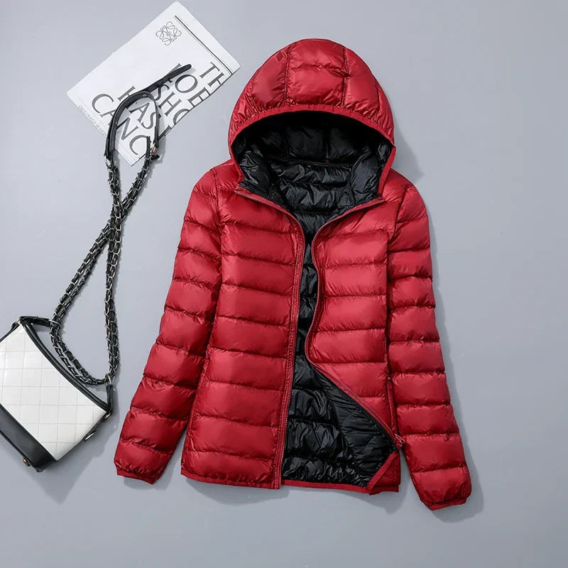 Lettie reversible quilted puffer jacket – image 11