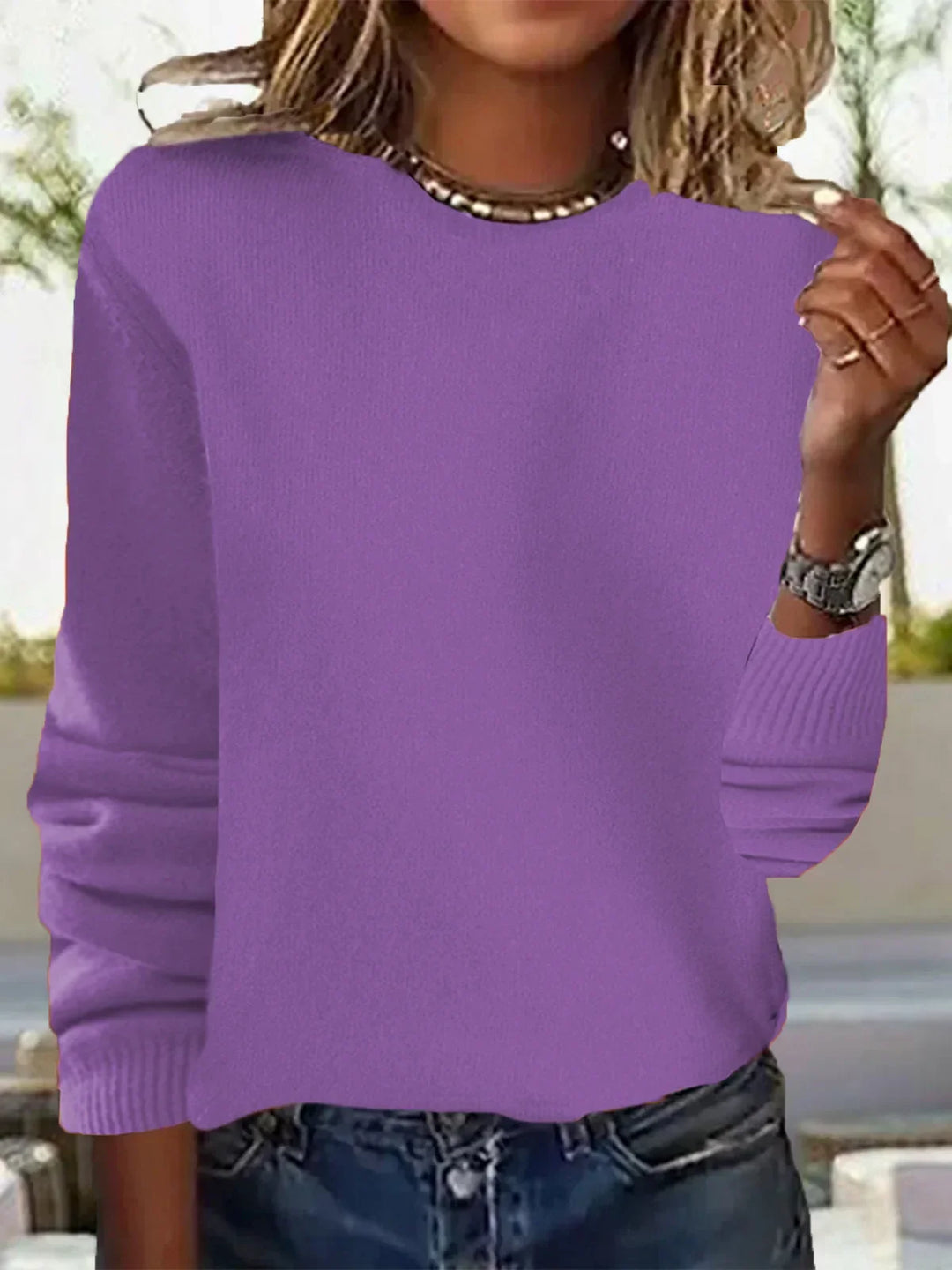 Keziah fine knit jumper – image 18