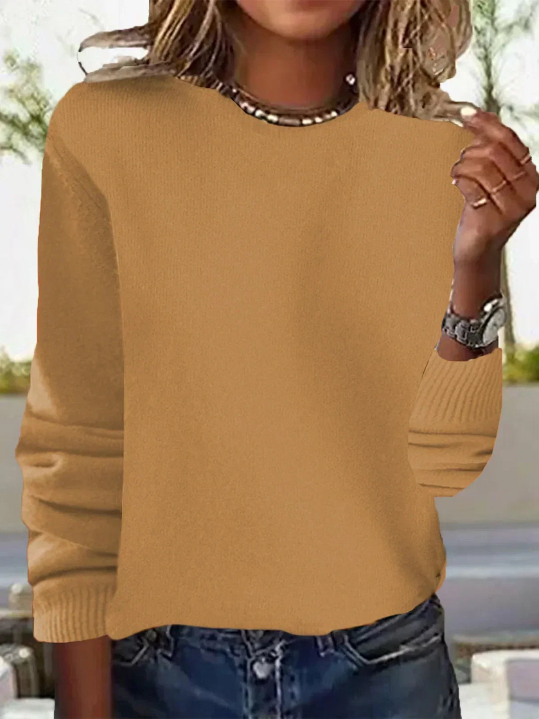 Keziah fine knit jumper – image 23