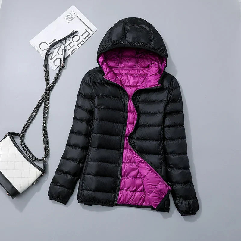 Lettie reversible quilted puffer jacket – image 10