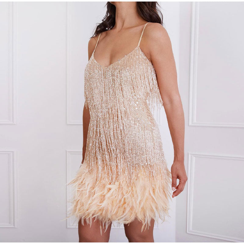 Marina sequin cocktail dress – image 13