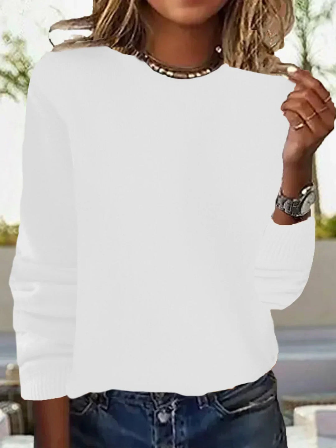 Keziah fine knit jumper – image 20