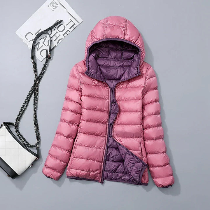 Lettie reversible quilted puffer jacket – image 15