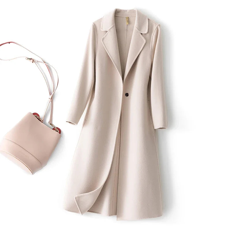 Theodora reversible pure wool coat – image 10