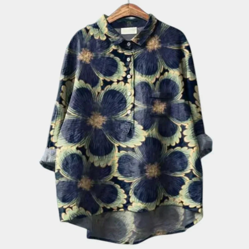 Florence relaxed printed blouse – image 6