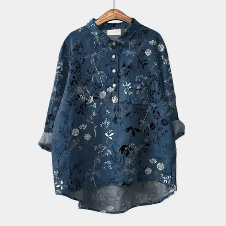 Florence relaxed printed blouse – image 9