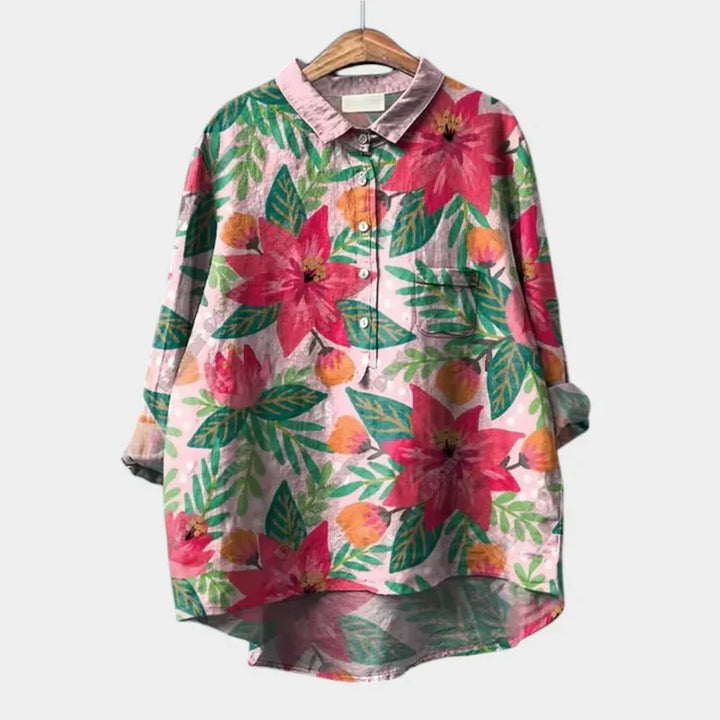 Florence relaxed printed blouse – image 7