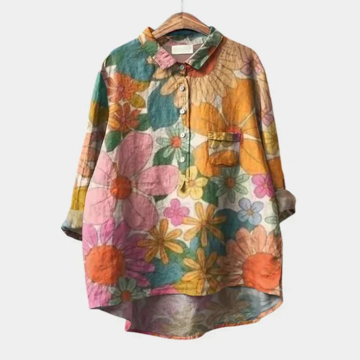 Florence relaxed printed blouse – image 13