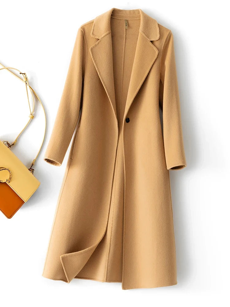 Theodora reversible pure wool coat – image 5
