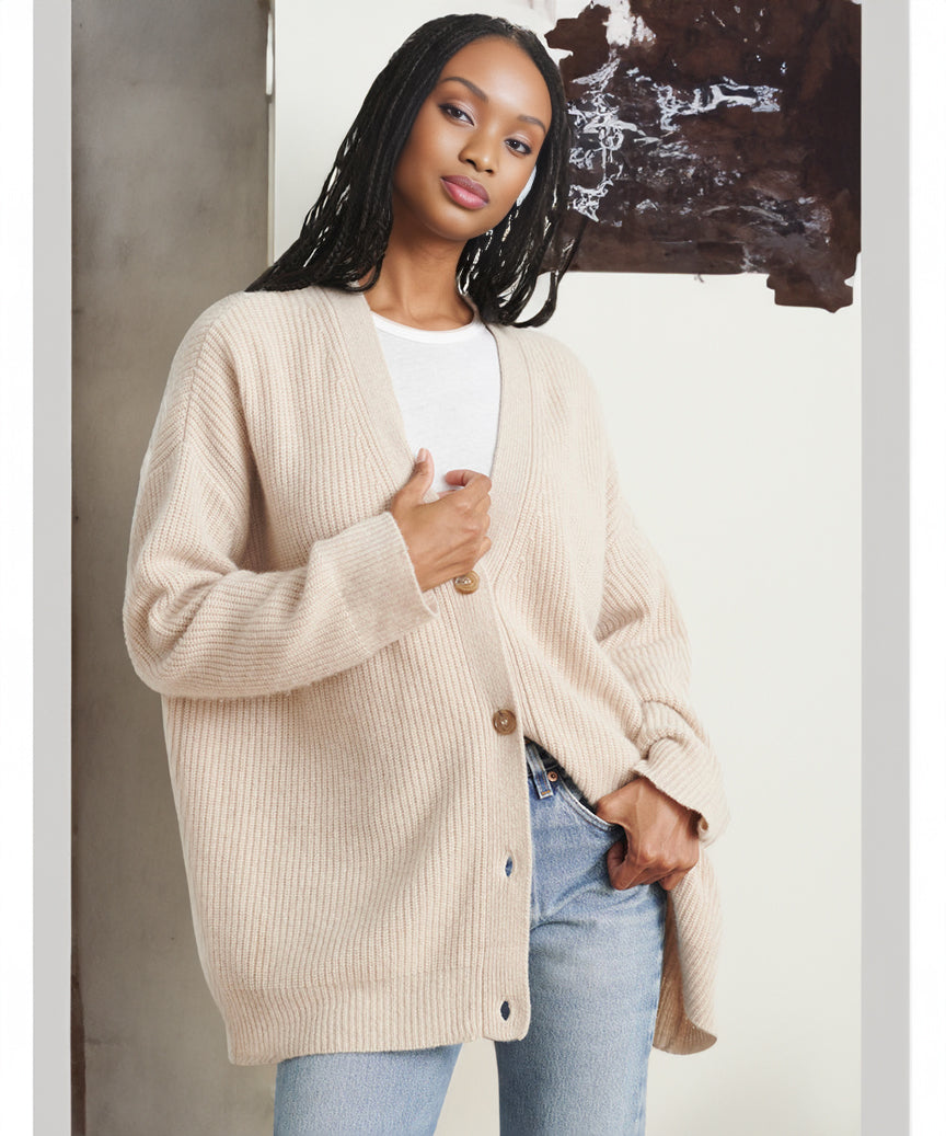 Lorelei button front knit cardigan – image 16