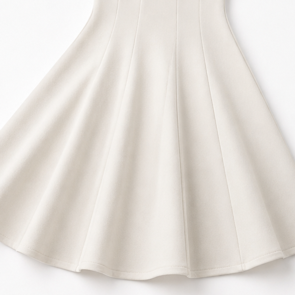 Rosabel square neck satin midi dress – image 9