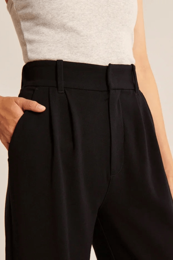 Ida sleek high waisted wide leg trousers – image 5