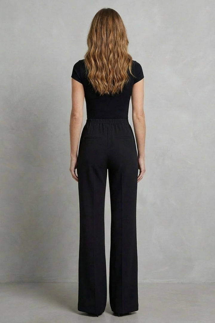 Bethia high waisted wide leg tailored trousers – image 4