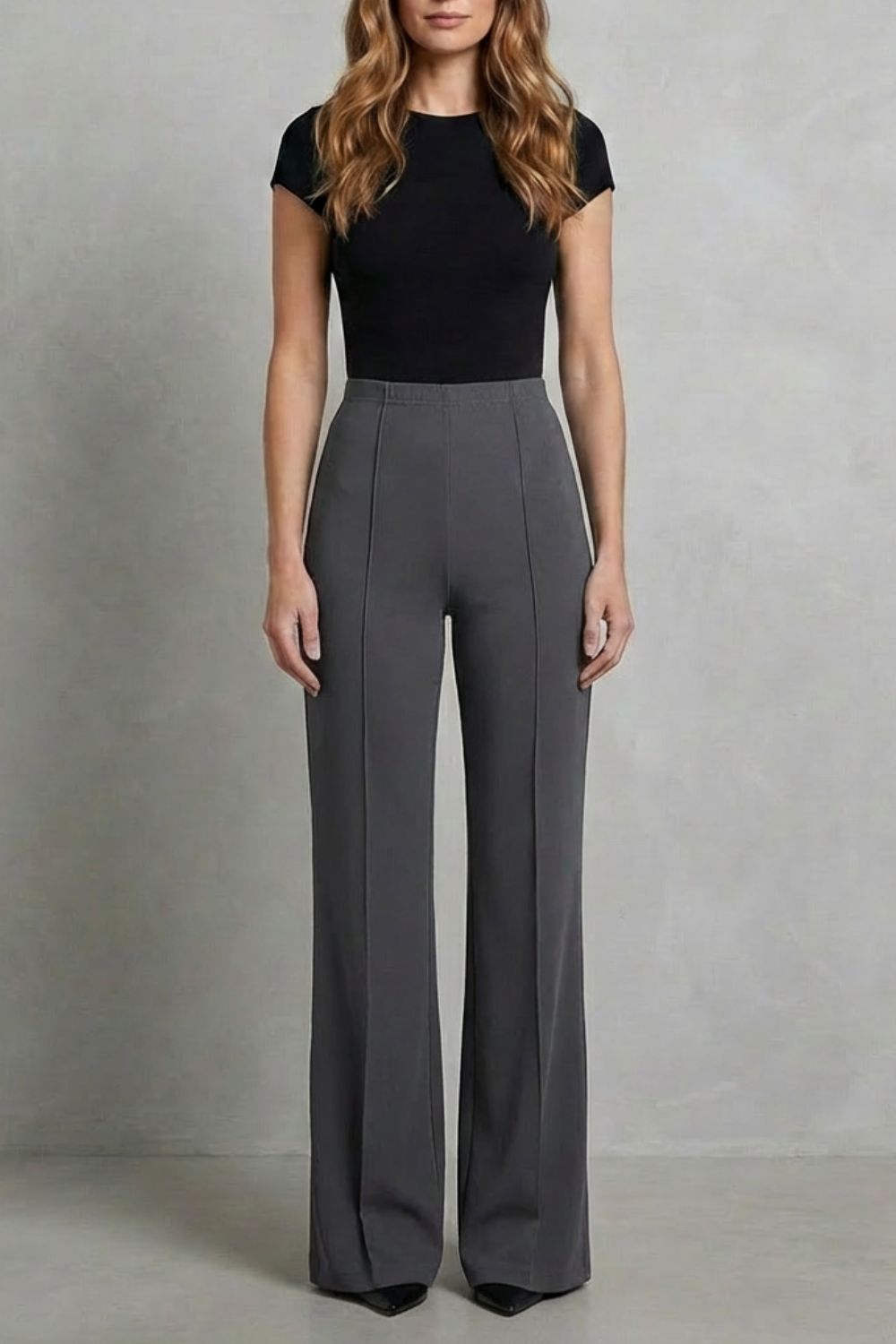 Bethia high waisted wide leg tailored trousers – image 5