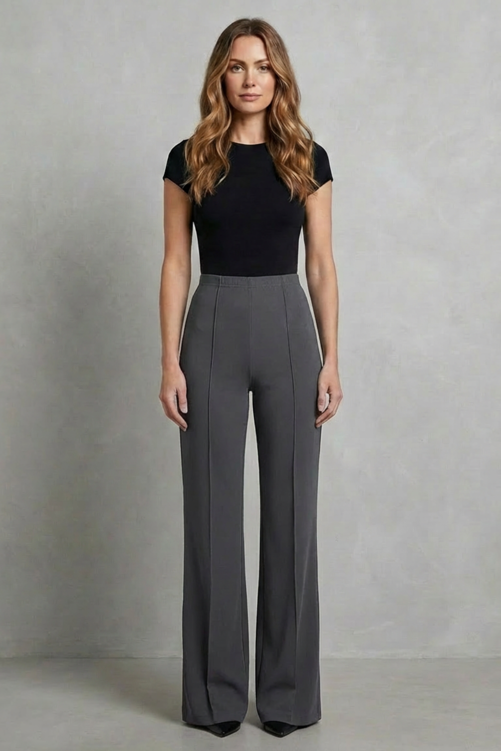 Bethia high waisted wide leg tailored trousers – image 6