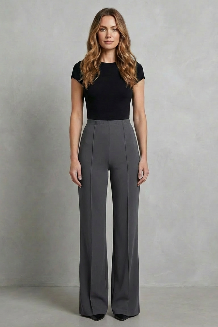 Bethia high waisted wide leg tailored trousers – image 6