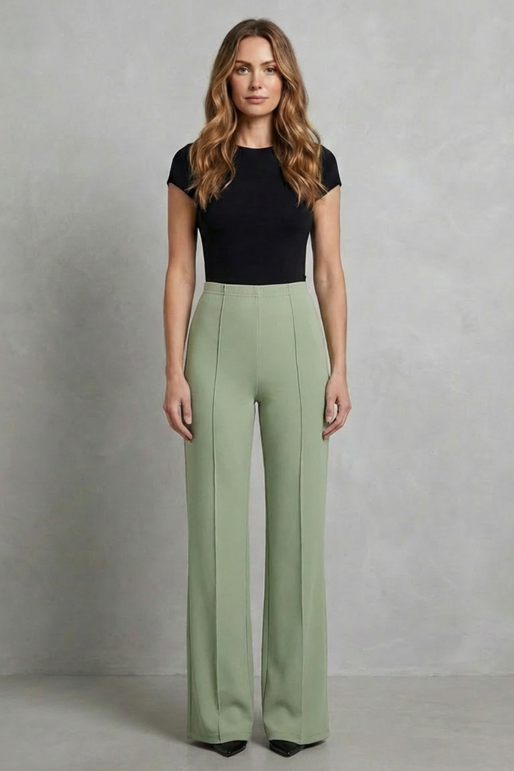 Bethia high waisted wide leg tailored trousers – image 10
